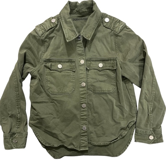 Zadig & Voltaire Other - Zadig & Voltaire Olive Green Jacket